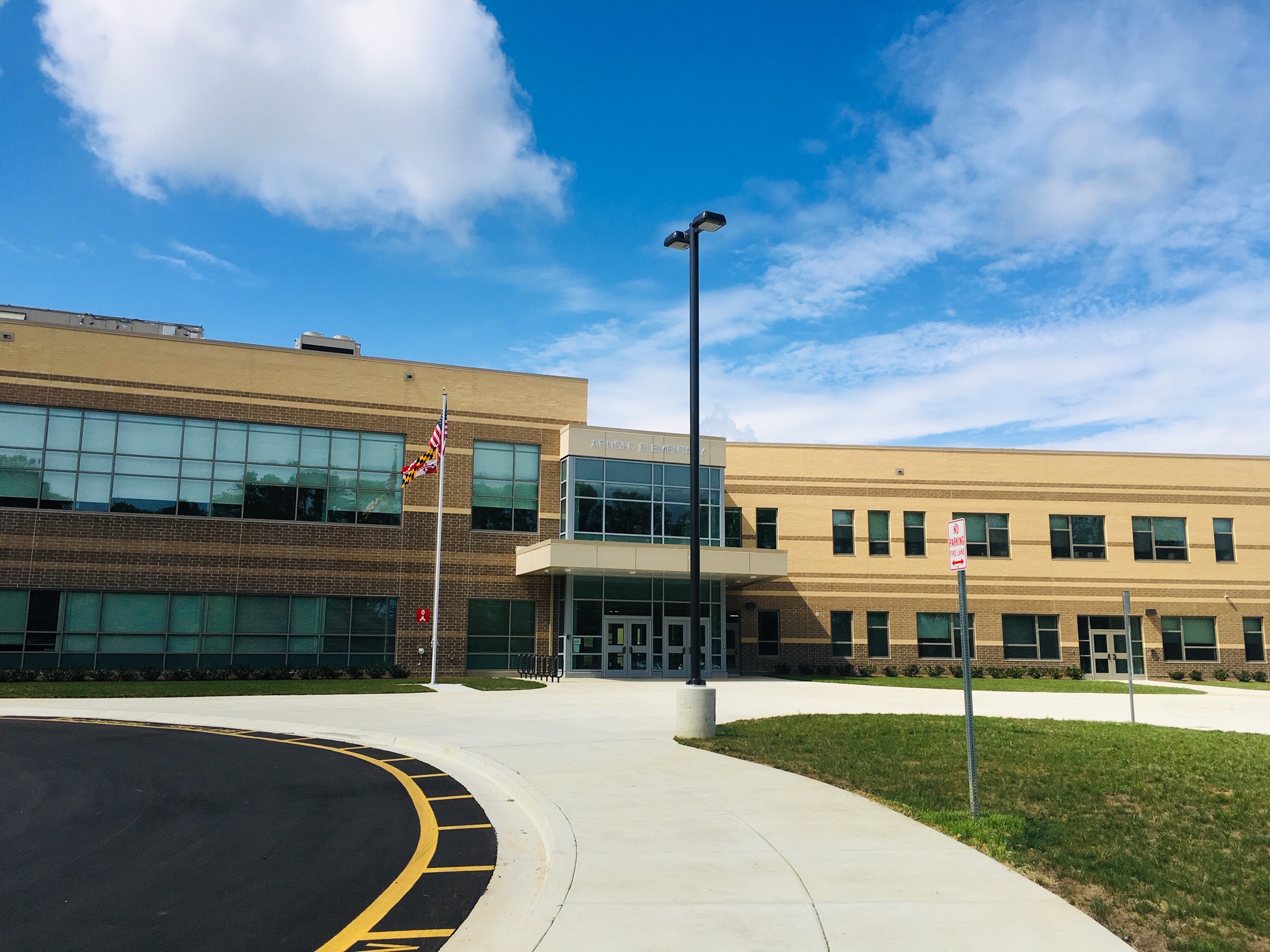 Students Start at Brand New Arnold Elementary School Annapolis Home